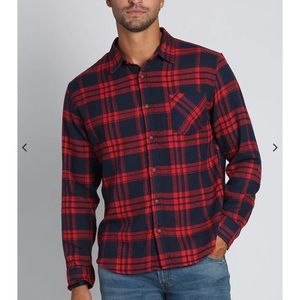 RED BUFFALO PLAID FLANNEL WORKSHIRT NWT